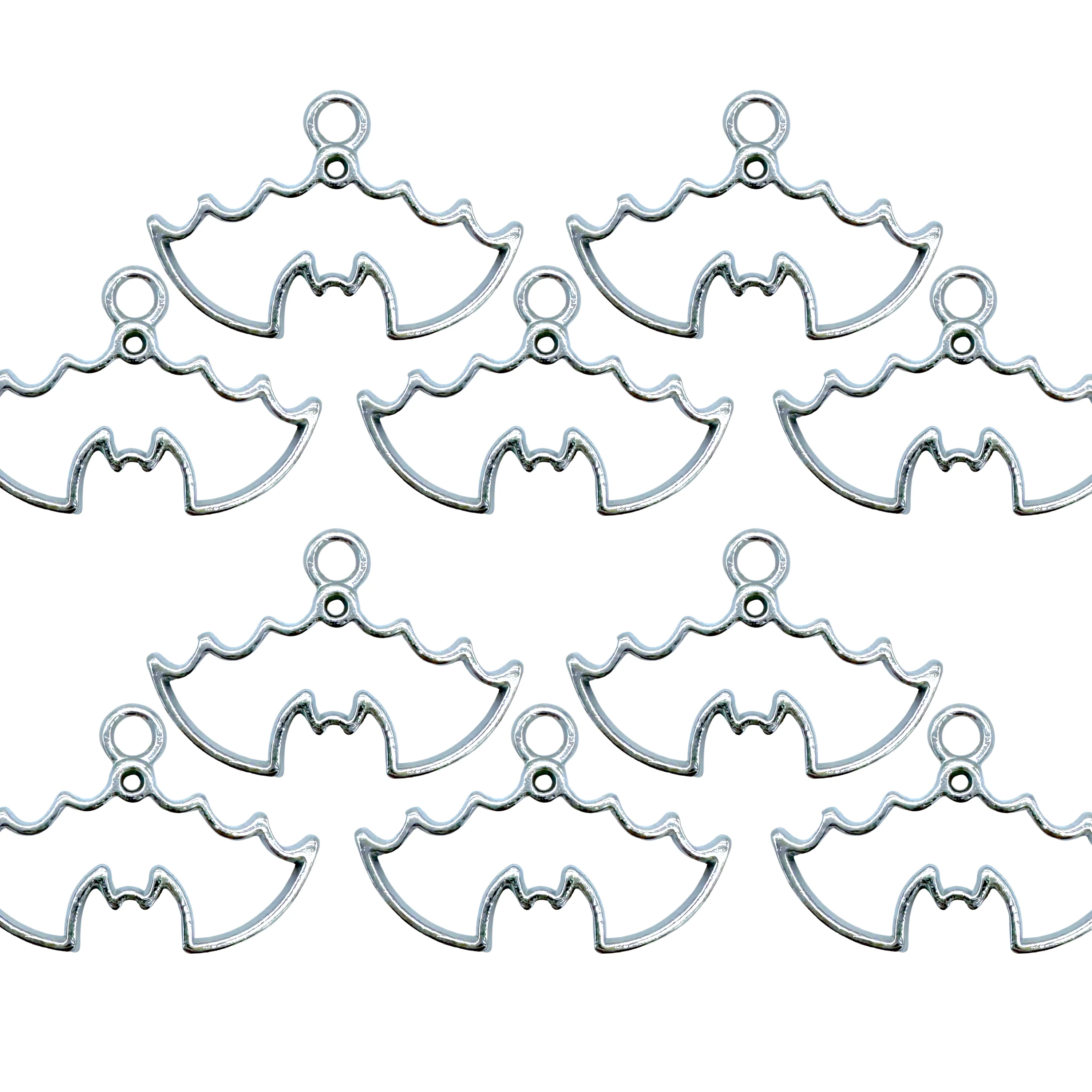 Bat Open Back Bezel Blanks - 10 Pcs - Image 5