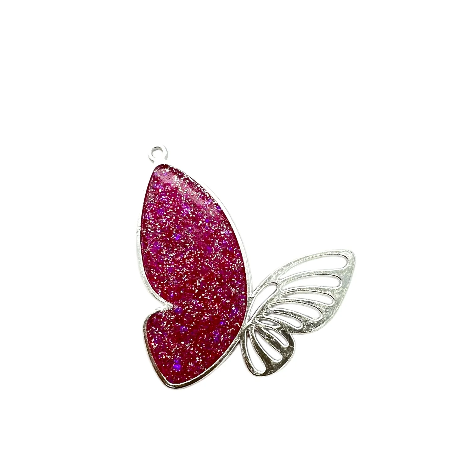 10 Pack of Butterfly Earring or Pendant Blanks in Gold or Silver - Image 3
