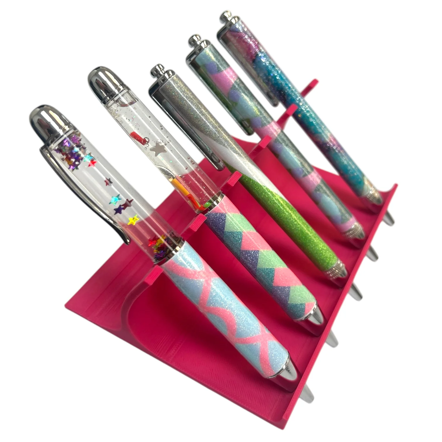Angled 5-Pen Display Stand - Image 3