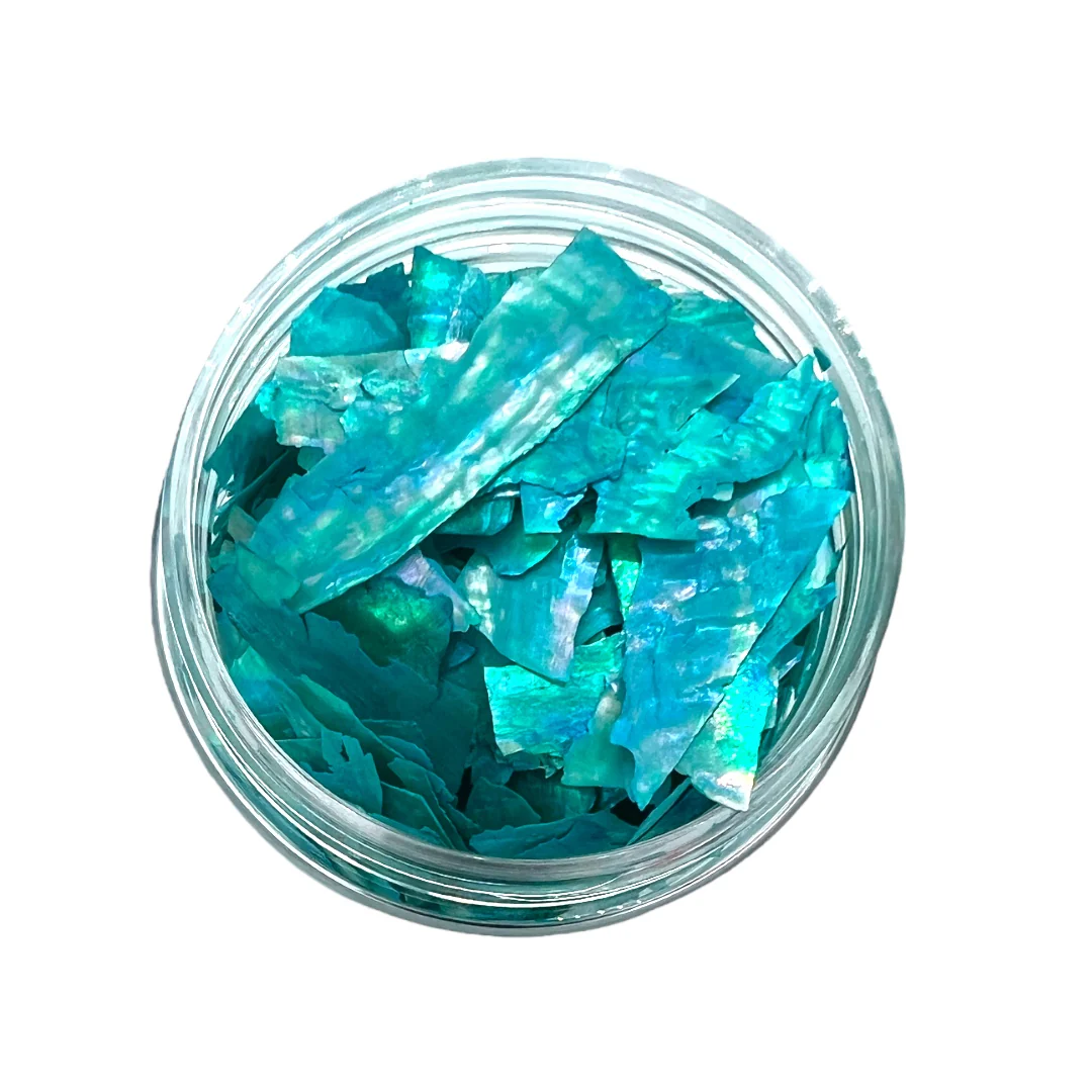 Mother of Pearl Crushed Genuine Abalone Shell Piece Inclusions - Image 4