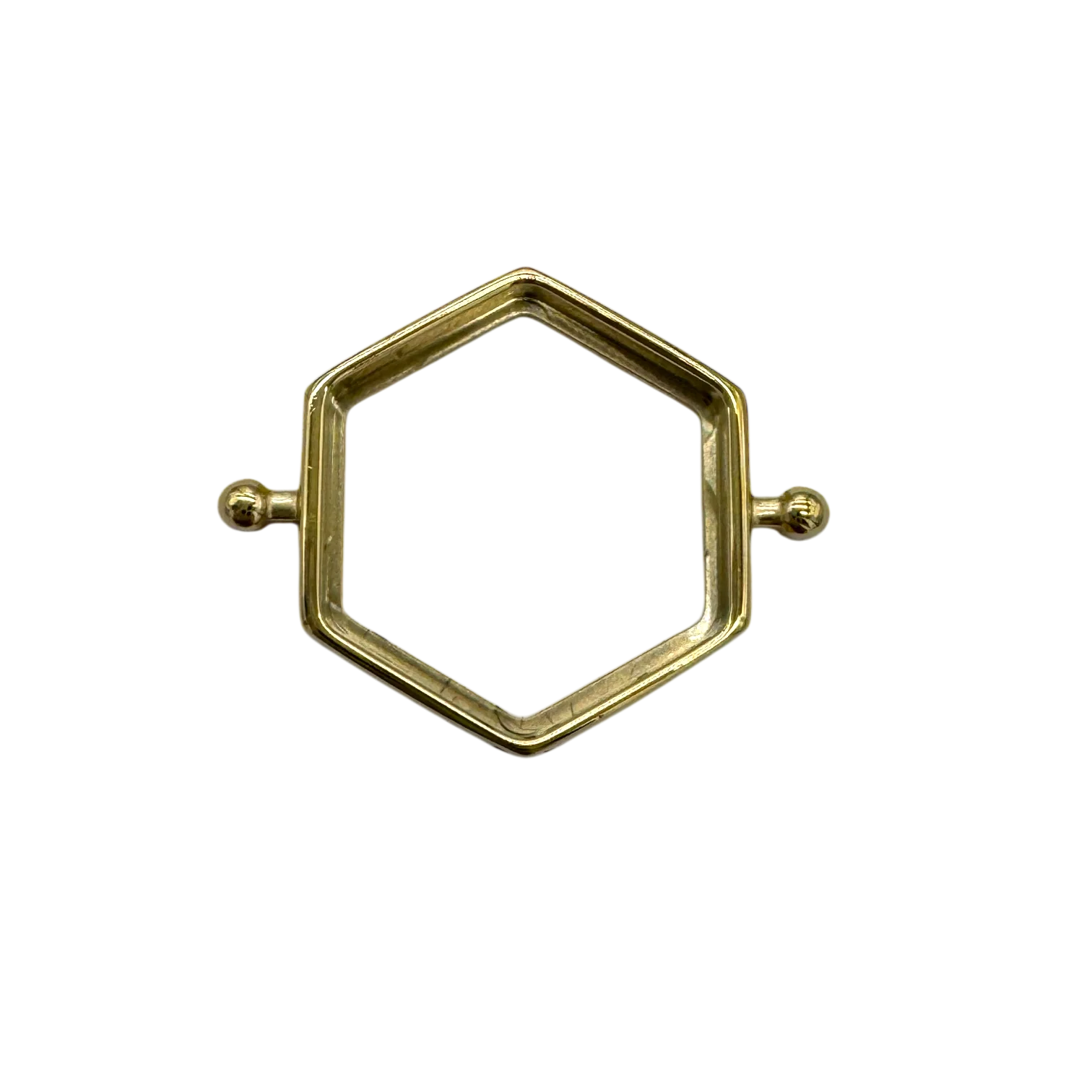 CONQUERing Hexagon Element for DIY Jewelry Blank - Image 3