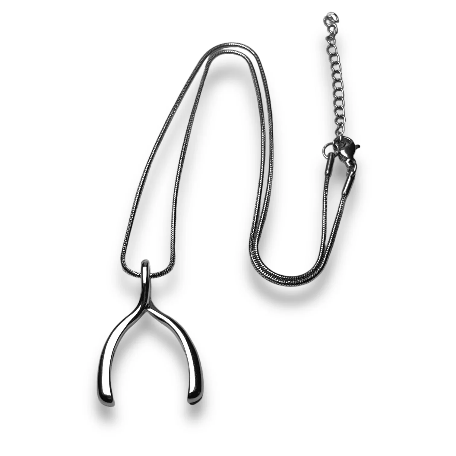 CONQUERing Wishbone Necklace - Image 5