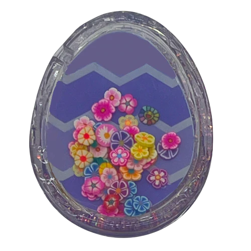 Easter Egg Snow Globe Shaker Blank Kit with UV DTF Decal - Image 3