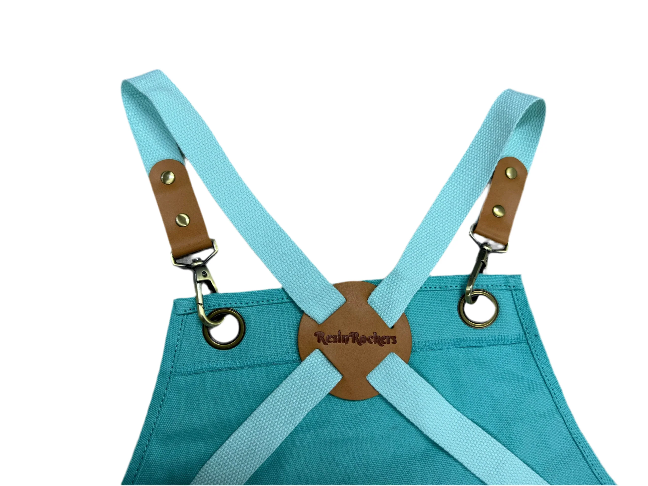 Heavy Duty Canvas Apron with Pockets and Patch - Image 7