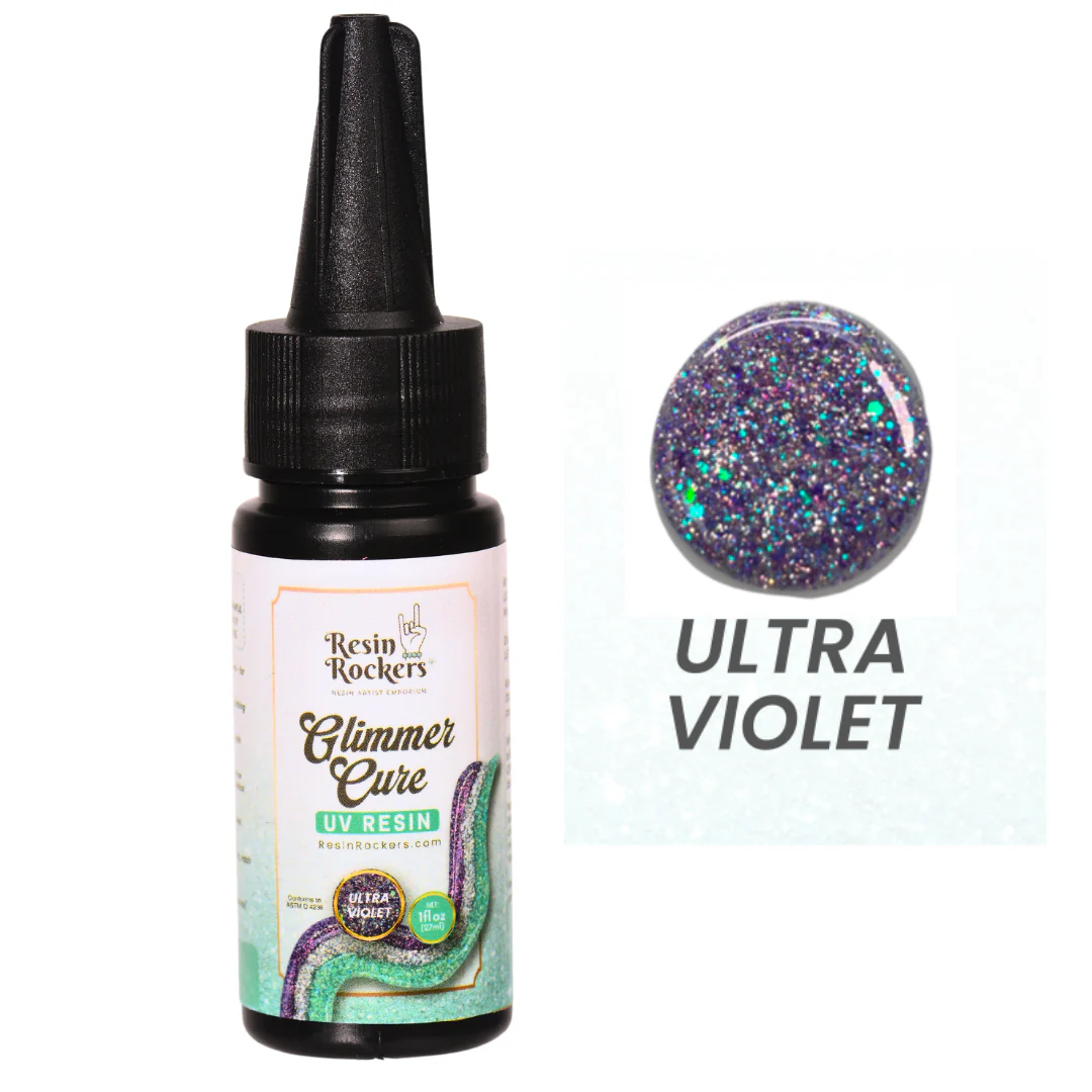 Glimmer Cure Glitter UV Resin Hard Type™️ - Full Kit - Image 16