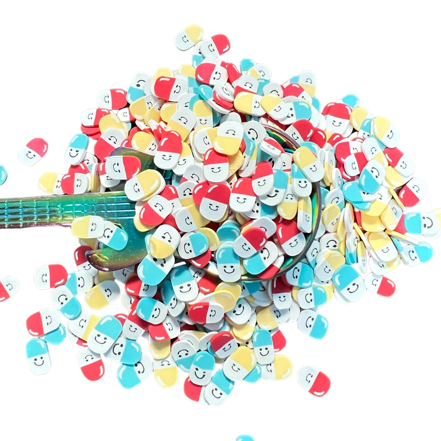 Happy Pills Polymer Clay Pieces - Image 2