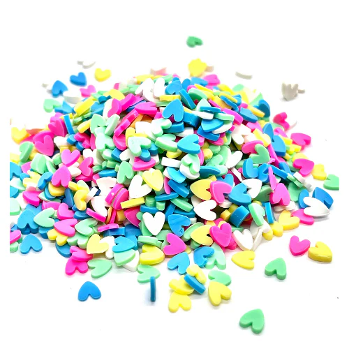Heart Polymer Clay Pieces Shapes for Epoxy and UV Resin Art - Image 5