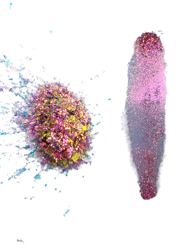 Mermaid Series Premium Color Shift Micro Flakes Pigment Powder Bundle - Image 5