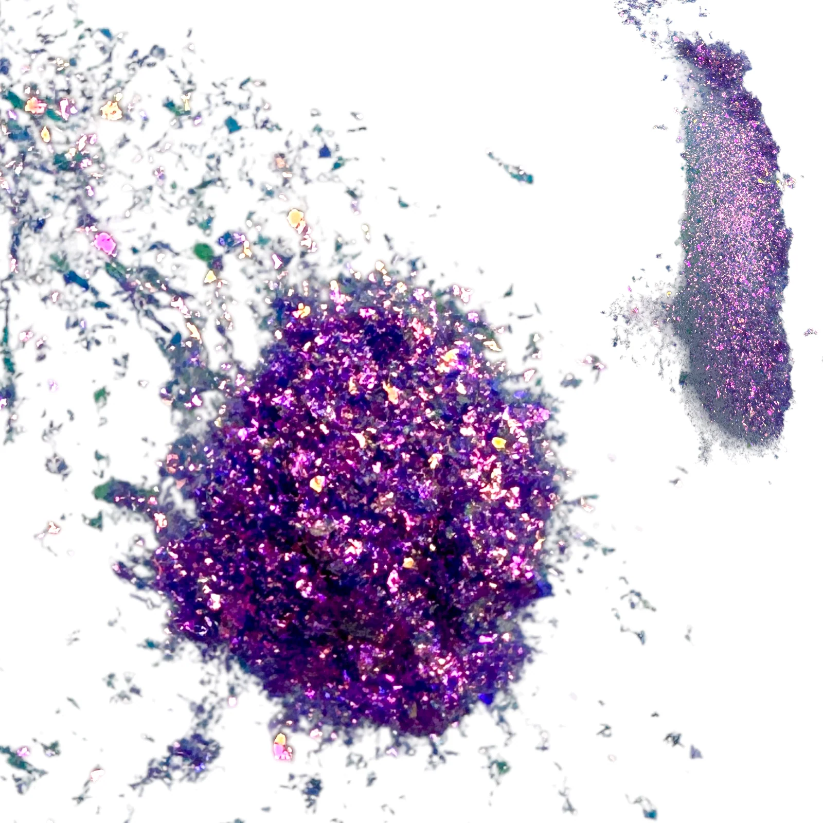 Mermaid Series Premium Color Shift Micro Flakes Pigment Powder Bundle - Image 9