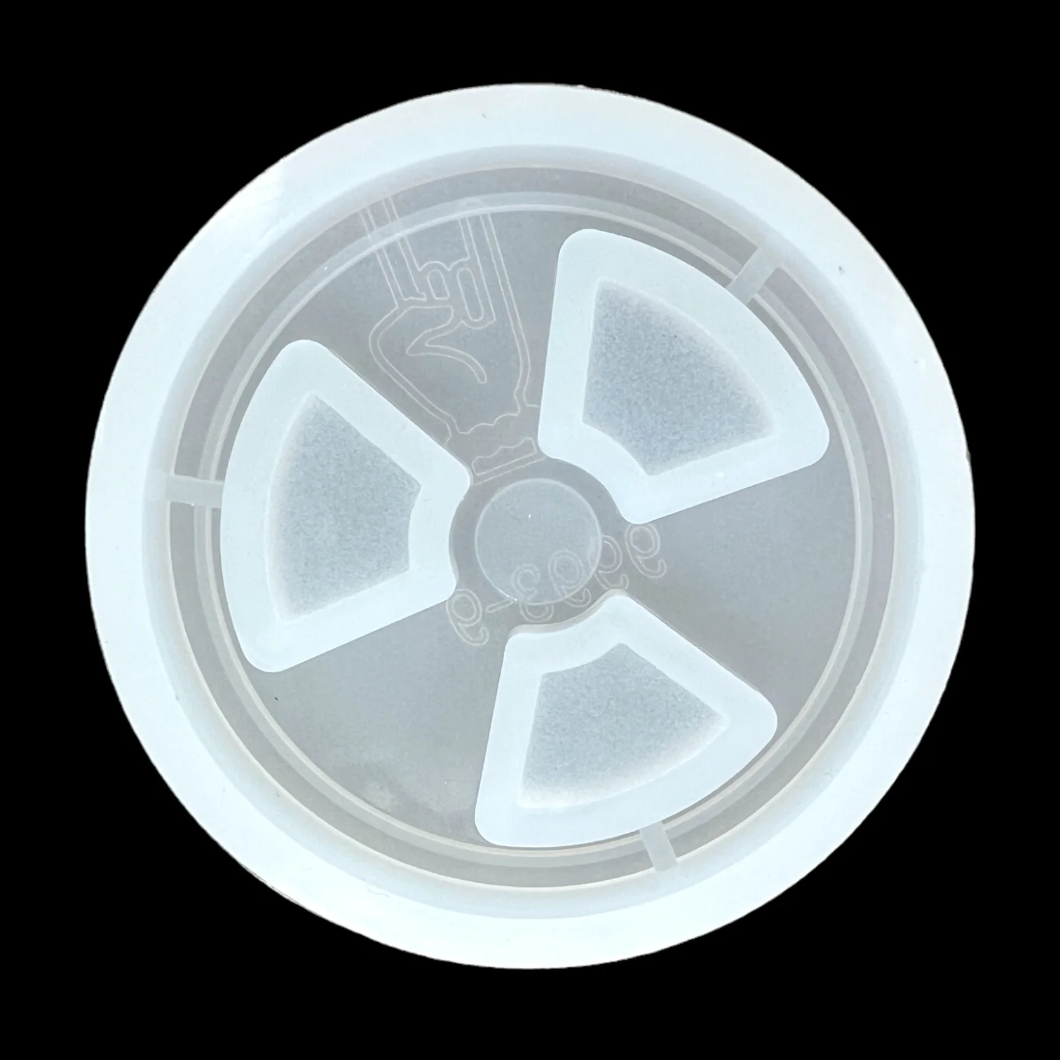 Radiology Trefoil Symbol Shaker Mold - Image 2