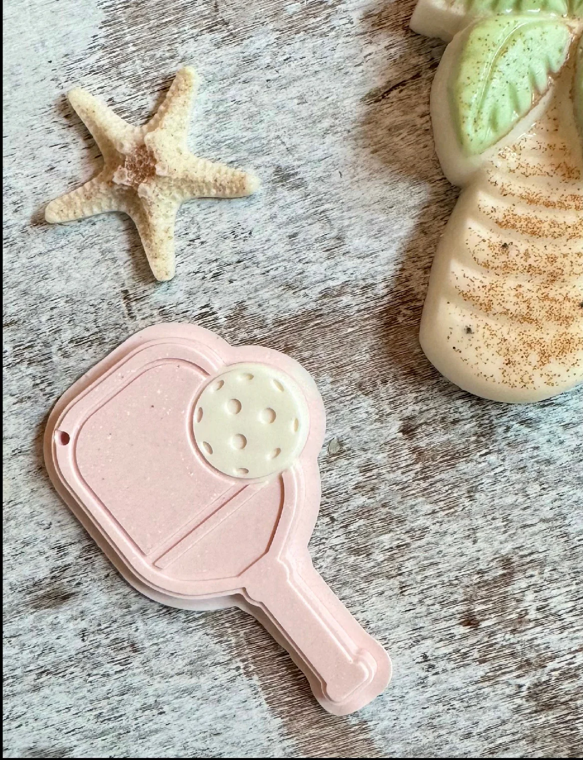 Pickleball Paddle and Ball Keychain Mold - Image 3