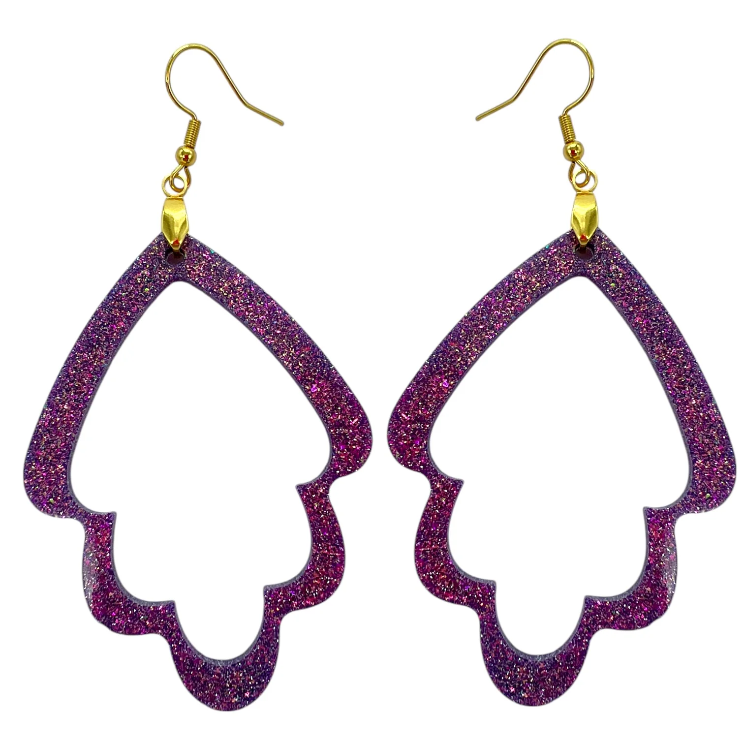 Dual Leaf Dangle Earring Mold - Image 3