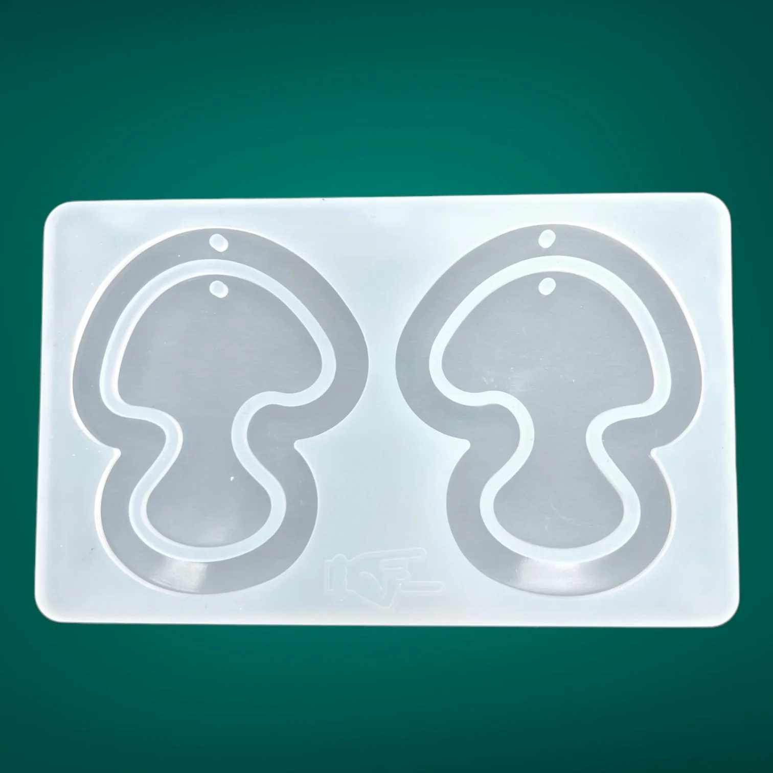 Dual Mushroom Dangle Earring Mold - Image 3