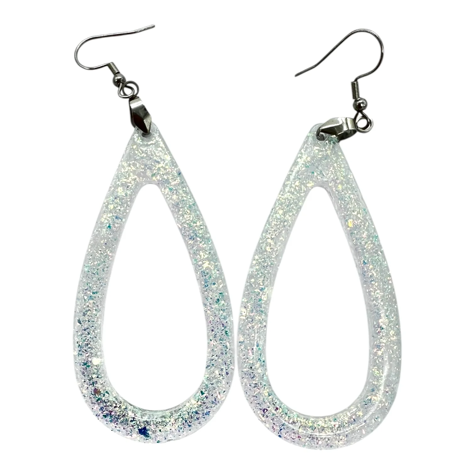 Slim Teardrop Dual Dangle Earring Mold - Image 2
