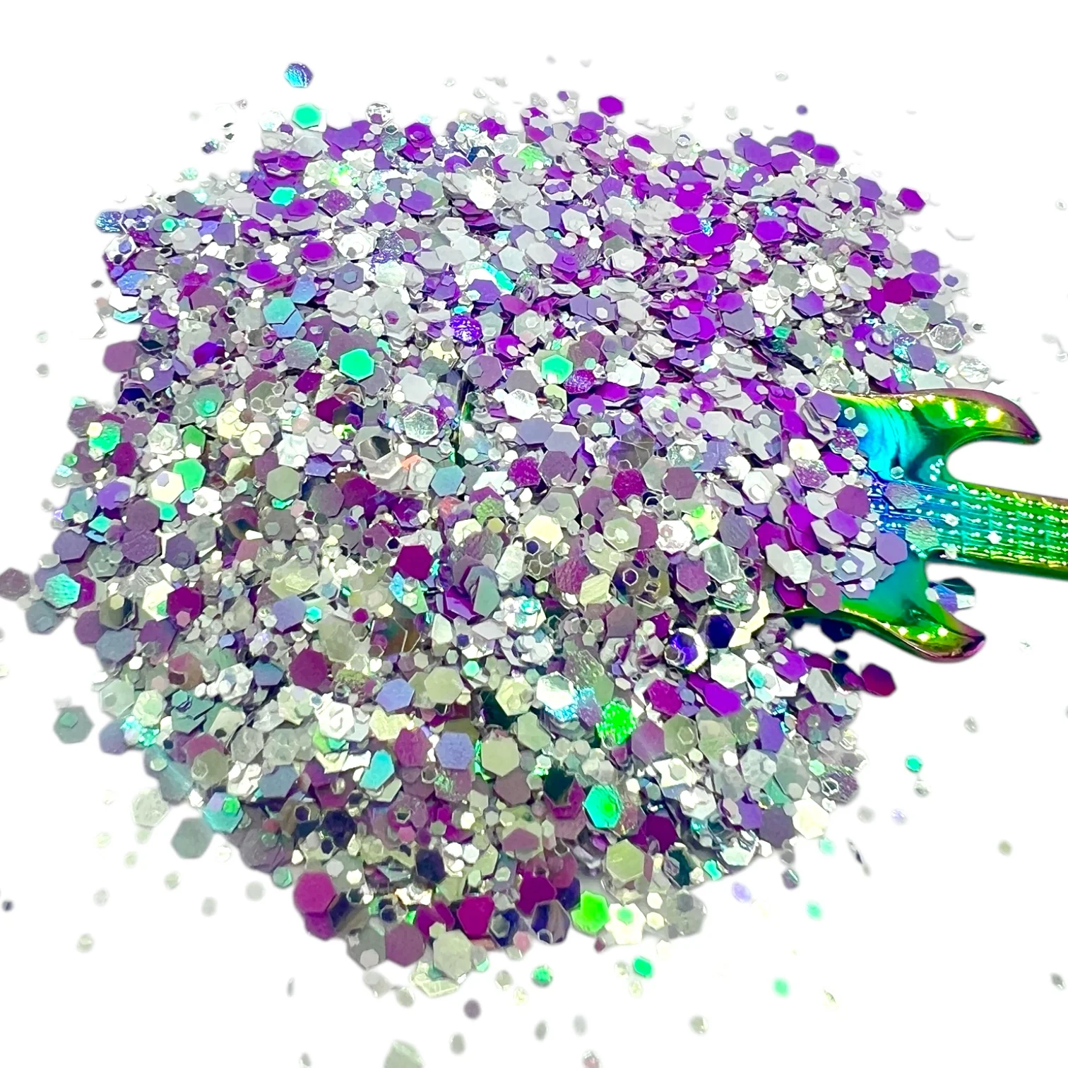 Techno Series Mirror Shine Chunky Glitter Mix Bundle - Image 6