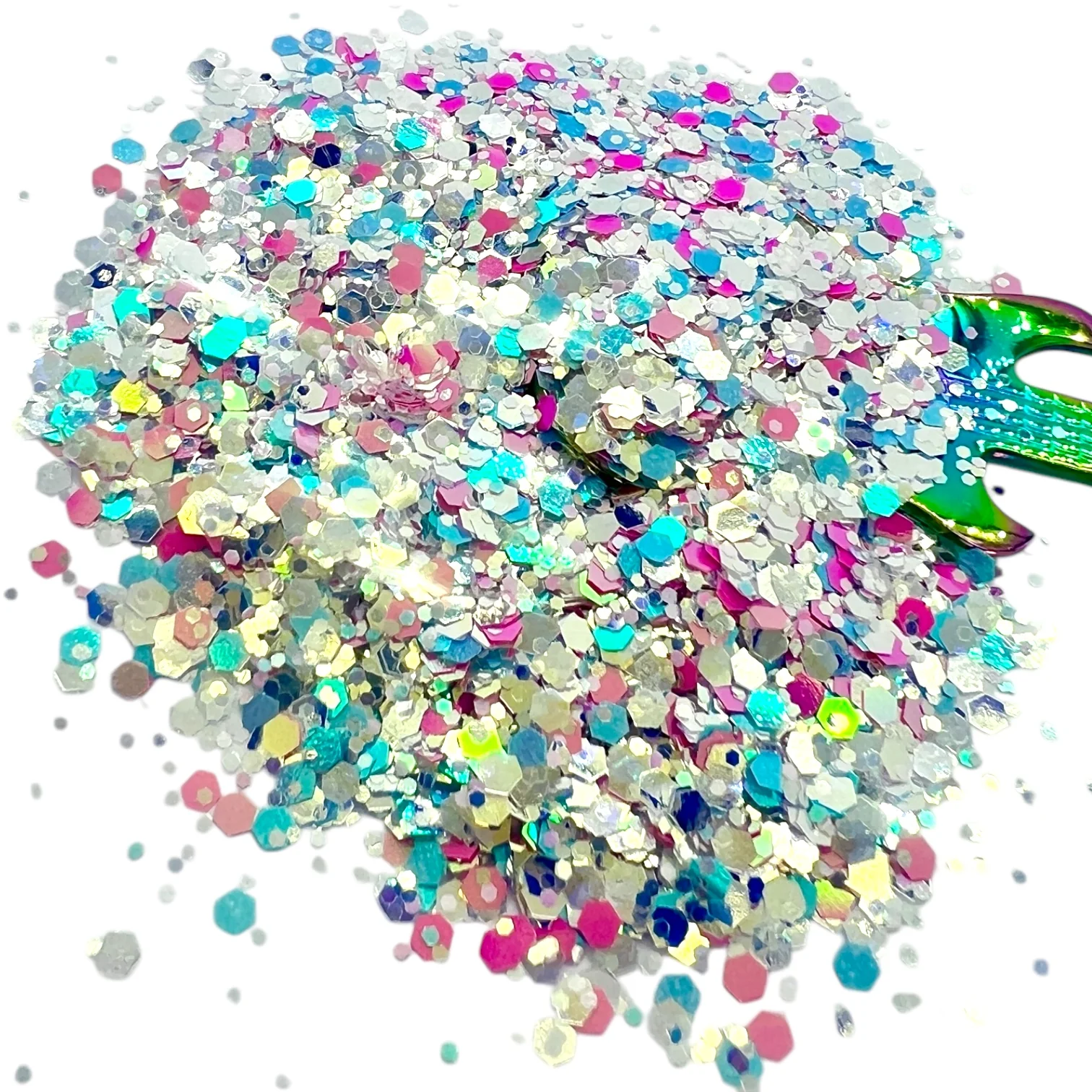 Techno Series Mirror Shine Chunky Glitter Mix Bundle - Image 7